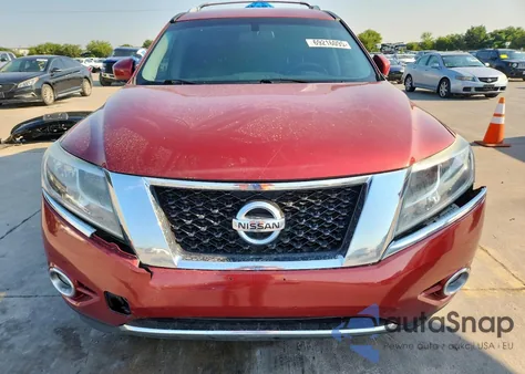 2015 Nissan Pathfinder S z USA, uszkodzony, nr VIN 5N1AR2MM7FC714441